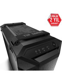 ASUS TUF GAMING GT501 RGB FANLI TEMPERLİ CAM USB 3.1 ATX/EATX OYUNCU KASASI